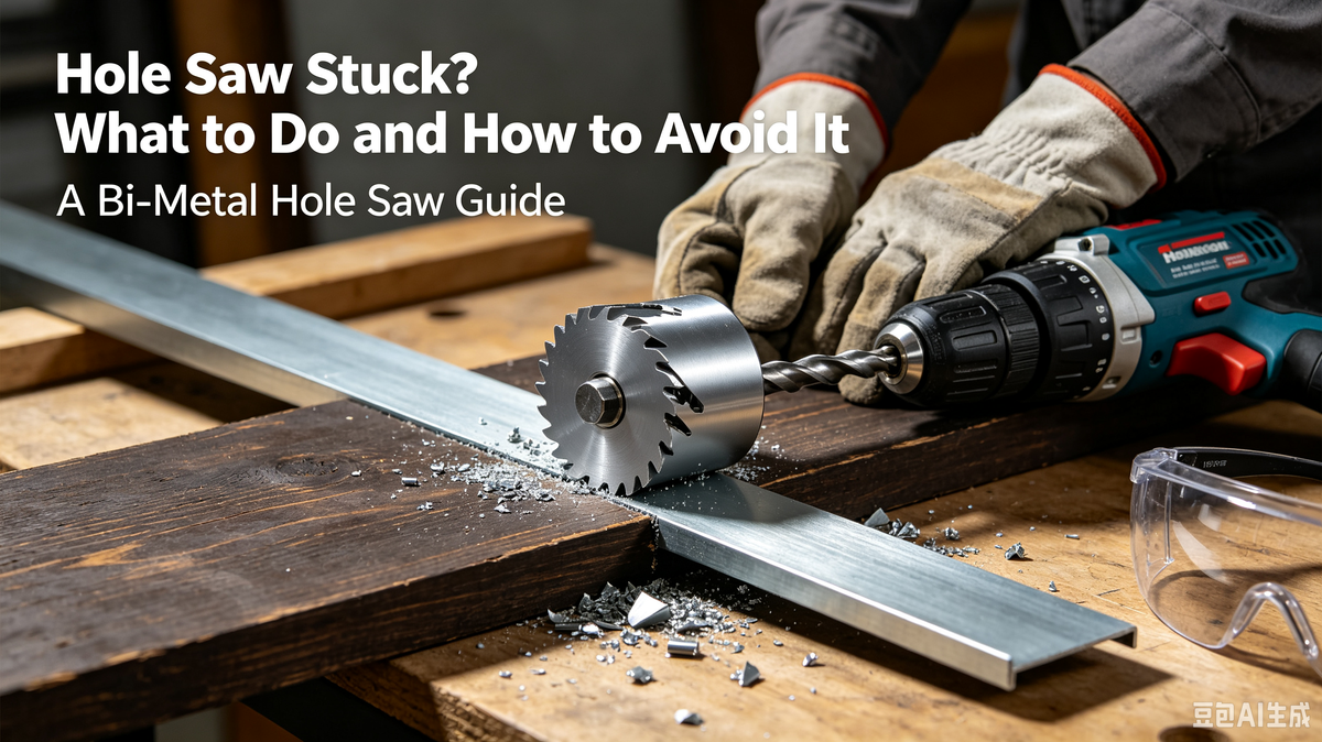 Hole Saw Stuck? What to Do and How to Avoid It — A Bi-Metal Hole Saw Guide