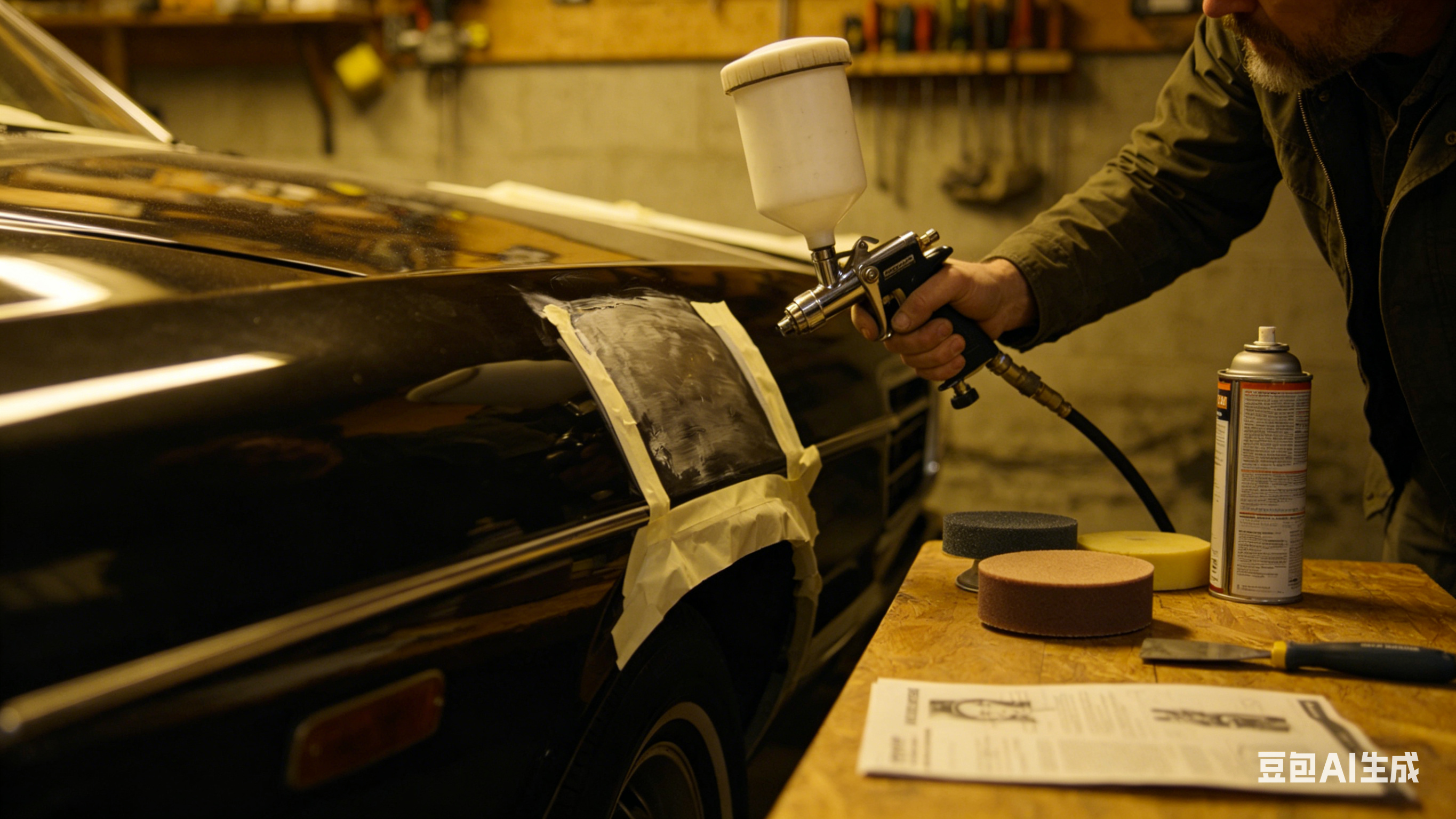 DIY Car Scratch Repair: A Complete Guide to Using a Spray Gun for Touch-Ups