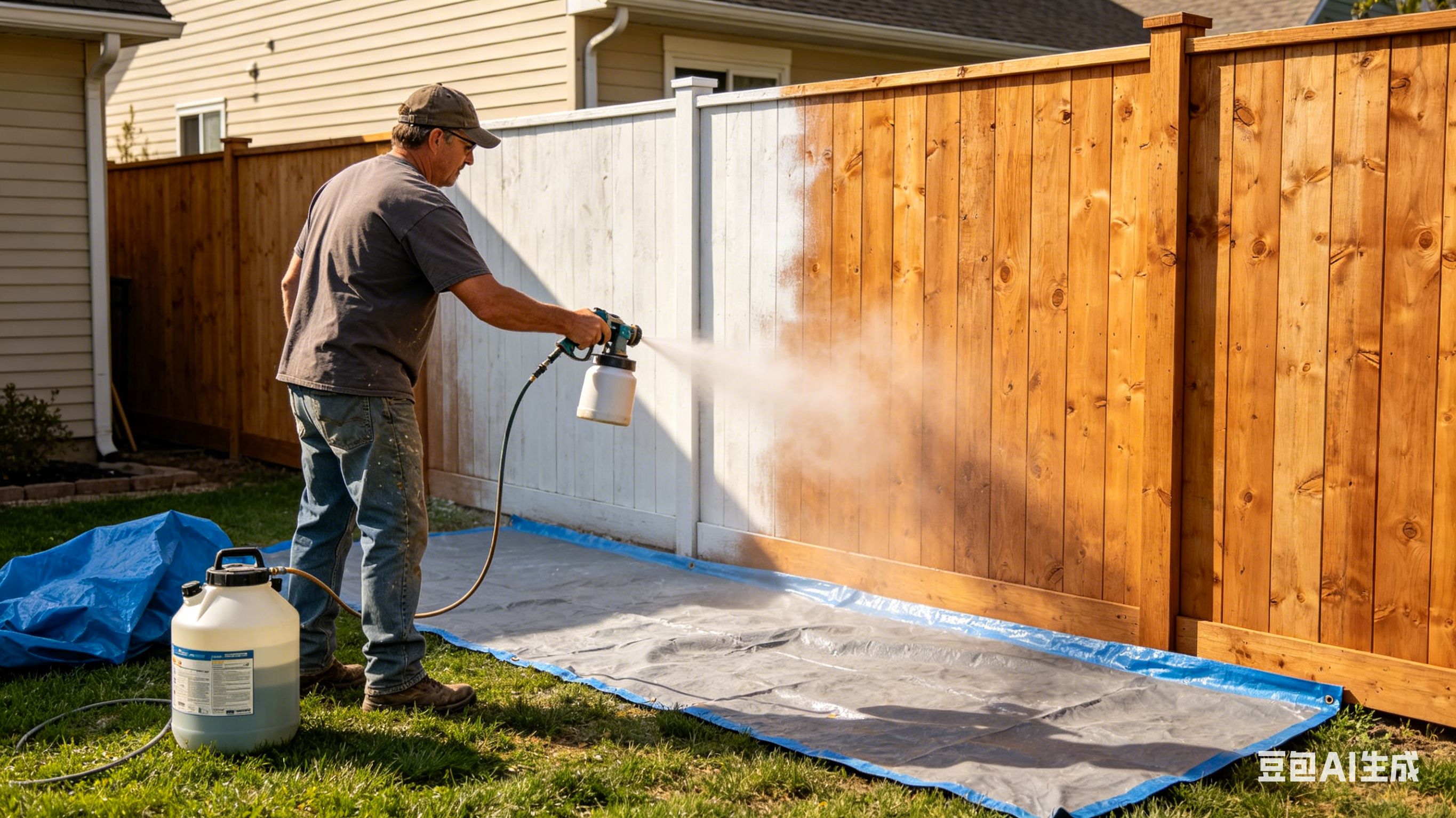 Fence/Wall Spraying Tips: How to Do Large-Area Work Fast and Well