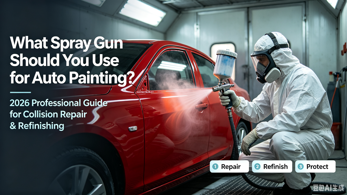 What Spray Gun Should You Use for Auto Painting? 2026 Professional Guide for Collision Repair & Refinishing