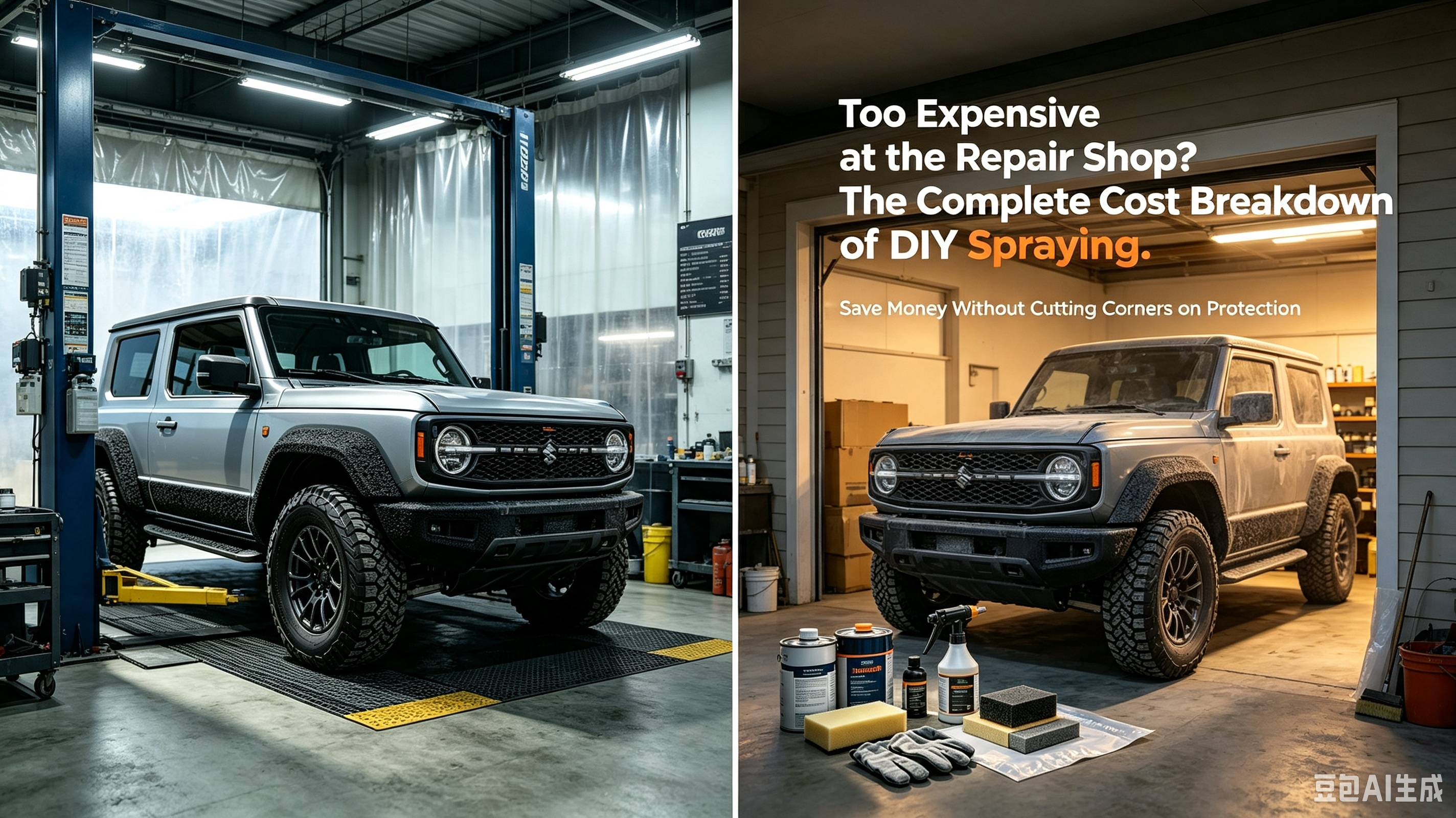 Too Expensive at the Repair Shop? The Complete Cost Breakdown of DIY Spraying