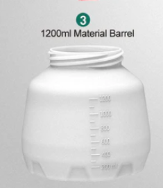 Hychika Spray Gun accessories - Paint Canisters 2 Pieces