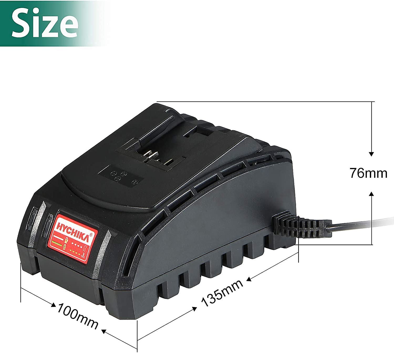 Battery Charger 2.0A for HYCHIKA 12V Devices(Shipping From China)