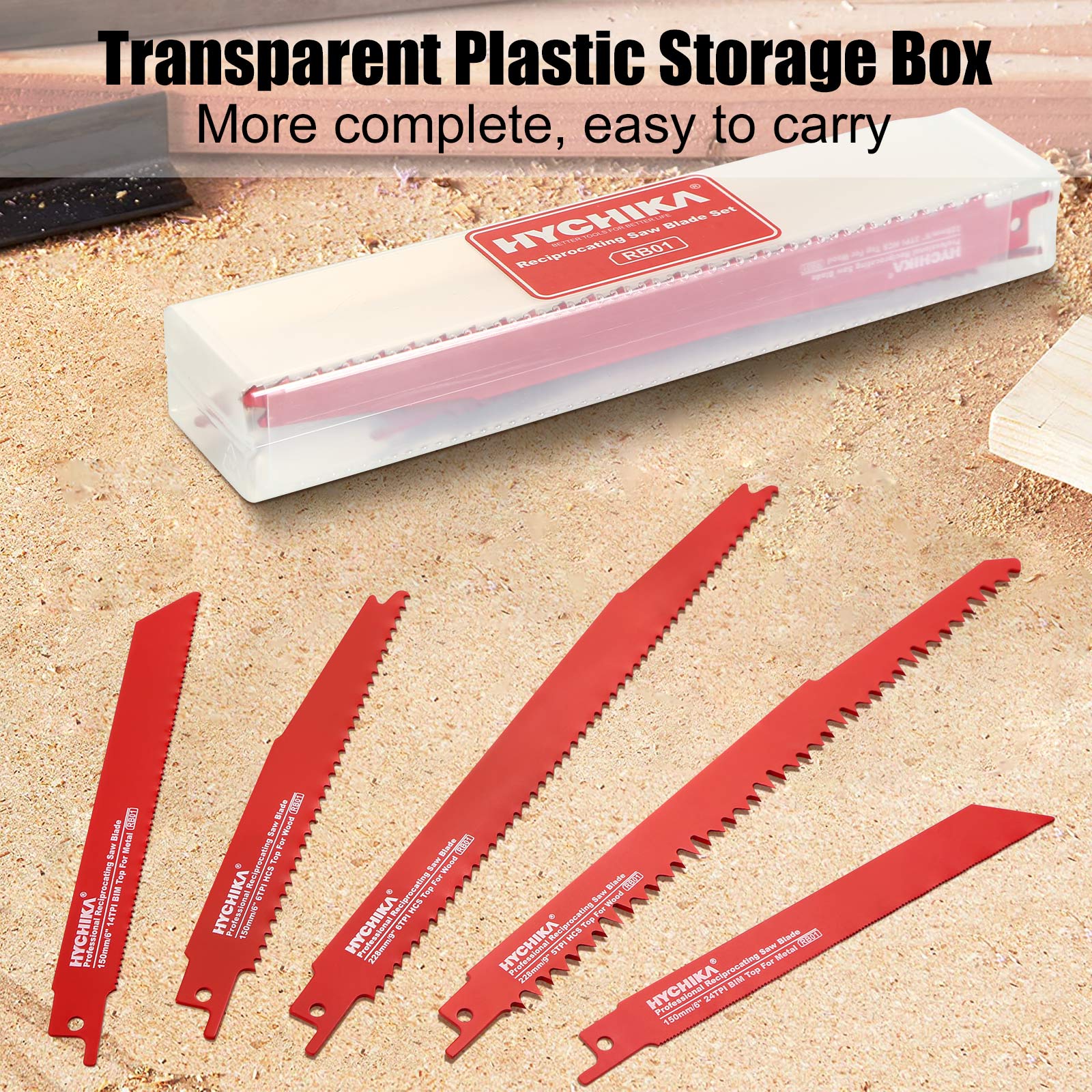 Lames de scie alternative HYCHIKA 32PCS
