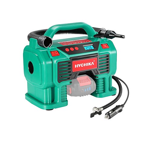Air Compressor Tire Inflator 12V DC/20V 2.0Ah Battery - main body