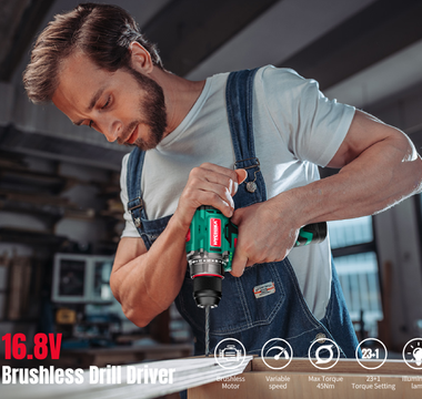 Why the HYCHIKA 16.8V Brushless Drill is the Ultimate Compact Power Tool for Your DIY Projects