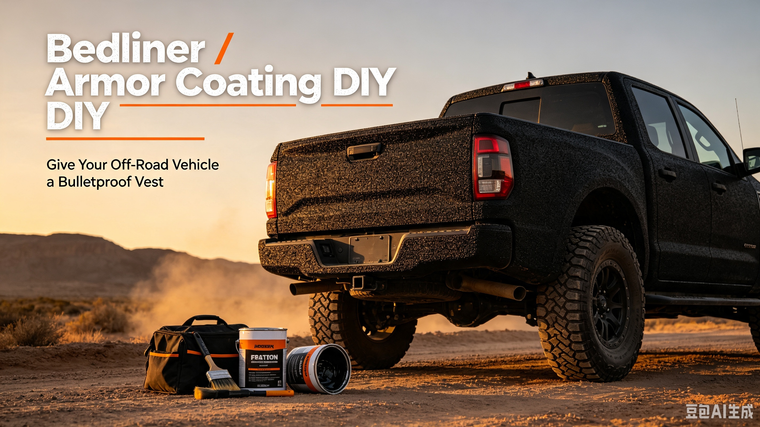 Bedliner/Armor Coating DIY: Give Your Off-Road Vehicle a "Bulletproof Vest"