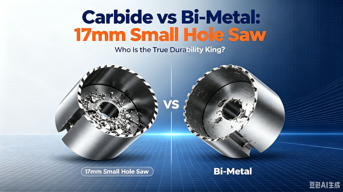 Carbide vs Bi-Metal: 17mm Small Hole Saw "Material Showdown" – Who Is the True Durability King?