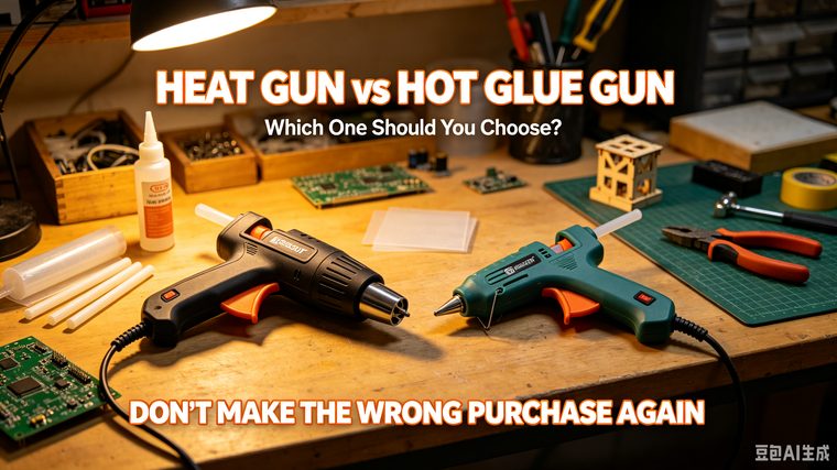 Heat Gun vs Hot Glue Gun: Which One Should You Choose? Don't Make the Wrong Purchase Again
