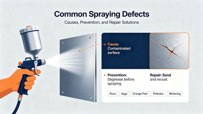 Common Spraying Defects: Causes, Prevention, and Repair Solutions