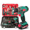 HYCHIKA DIY Tool Case-Cordless Drill 30Nm with 104PCS Tool Set - HYCHIKA