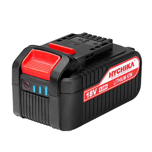 Batterie au lithium 18 V/20 V, 4 000 mAh pour outils électriques Hychika (UE uniquement)