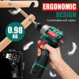 HYCHIKA 16.8V Brushless Cordless Drill Driver Set
