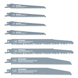 HYCHIKA 16PCS Reciprocating Saw Blades Set for Wood & Metal