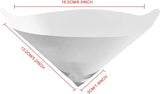 50 Pack of Paint Strainers with Fine 190 Micron Filter Tips — Cone Paint Filter Screen