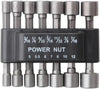 14PCS Hex Socket Wrench Adapter  5mm-12mm for Nuts and Screws