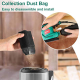HYCHIKA 200W Electric Sander with Dust Collector, 12PCS Sandpapers, 14000RPM