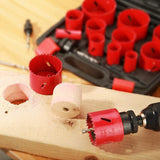 HYCHIKA 17PCS Bi-Metal Hole Saw Kit