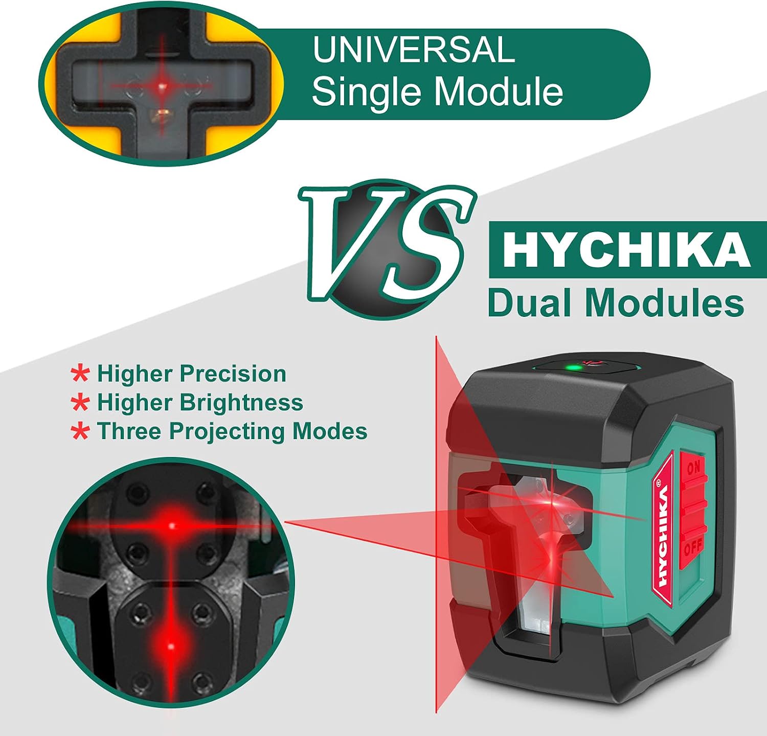 HYCHIKA Laser Level,  45M Green Lazer Levels Self-Leveling