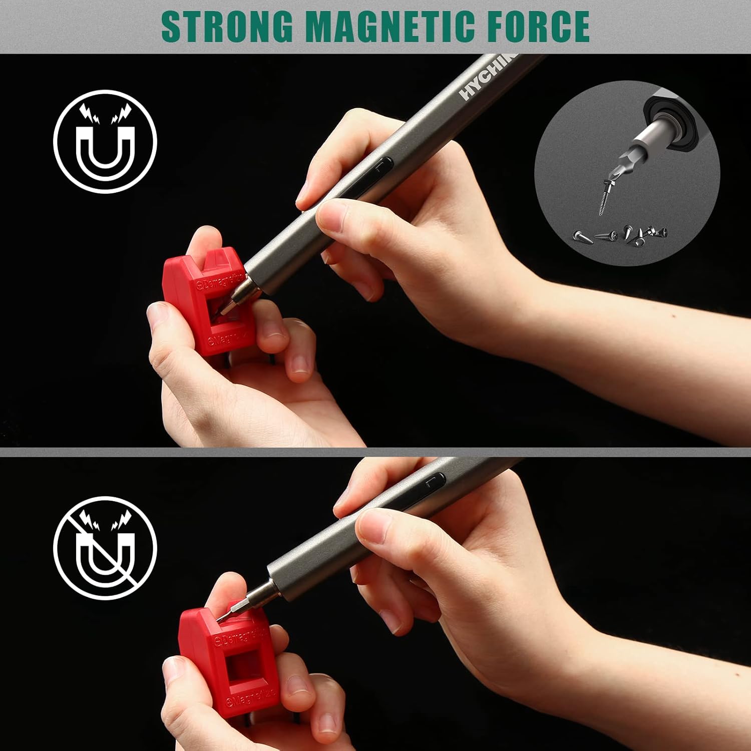 HYCHIKA Precision Screwdriver Set 67 in 1 with 46 Magnetic Bits