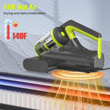 HYCHIKA Mattress Vacuum Cleaner, 16kPa UV-C Bed Vacuum with HEPA Filter