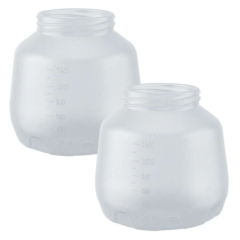 HYCHIKA Paint Sprayer Canisters 2 Pieces for 600W Spray Gun
