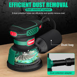Sorako 350W Random Orbital Sander, 5-Inch Variable Speed Wood Sander