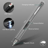 HYCHIKA 67 in 1 Precision Screwdriver Set with 46 Magnetic Bits