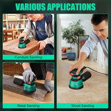 Sorako 350W Random Orbital Sander, 5-Inch Variable Speed Wood Sander