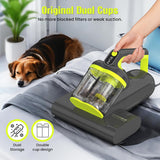 HYCHIKA Mattress Vacuum Cleaner, 16kPa UV-C Bed Vacuum with HEPA Filter