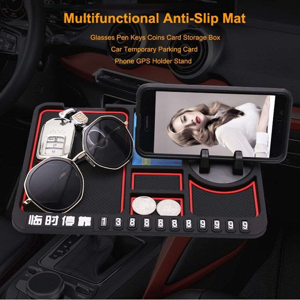 Anti-slip mat 360° car mobile phone holder car dashboard smartphone holder  – HYCHIKA