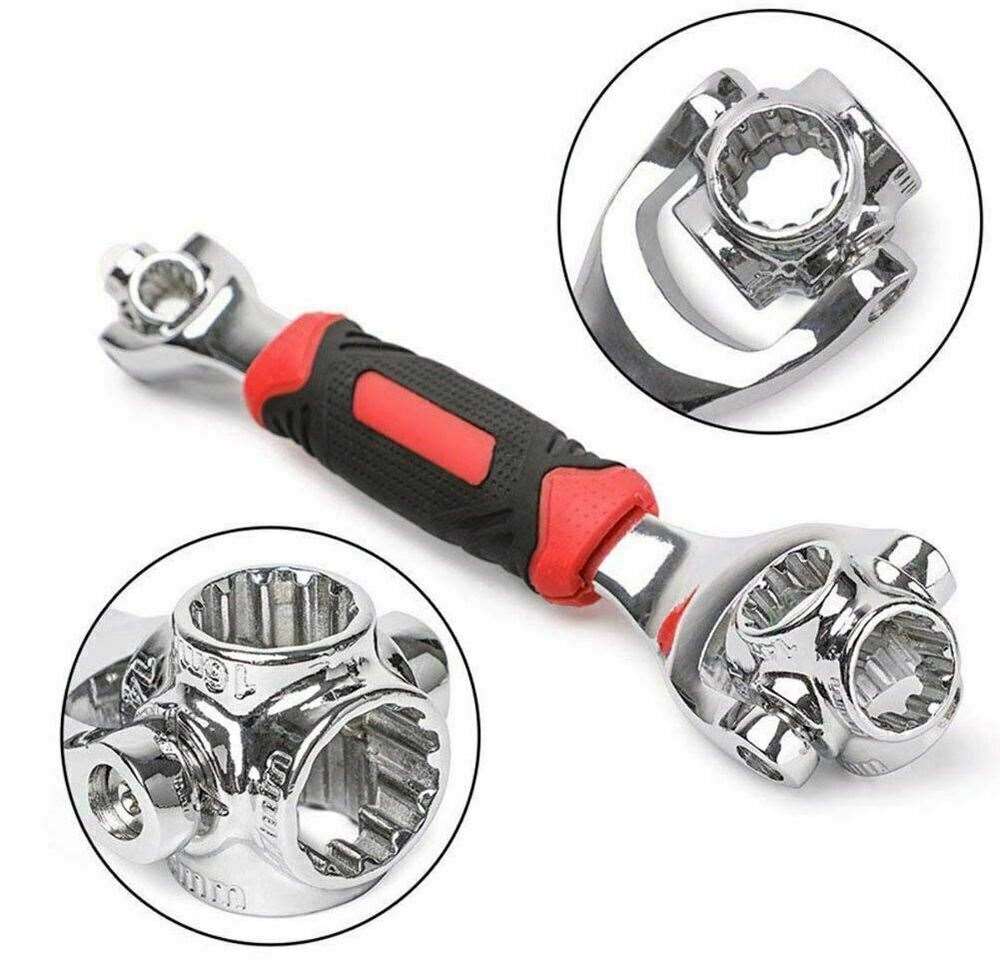 52 in 1 Universal Socket Wrench for All Size Spline Bolt Torx 360° Rotating Head - HYCHIKA