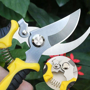 Pruning Shears Plant Scissors Trim Fruit Tree Snips Branch Garden Secateurs - HYCHIKA