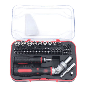 61 in 1 Ratchet Screwdriver Watch Repair Tool Set and Precision Socket Wrench - HYCHIKA