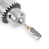10PCS Tungsten Carbide Burr Rotary Drill 1/8'' Shank Bits Tools Cutter Files Set - HYCHIKA