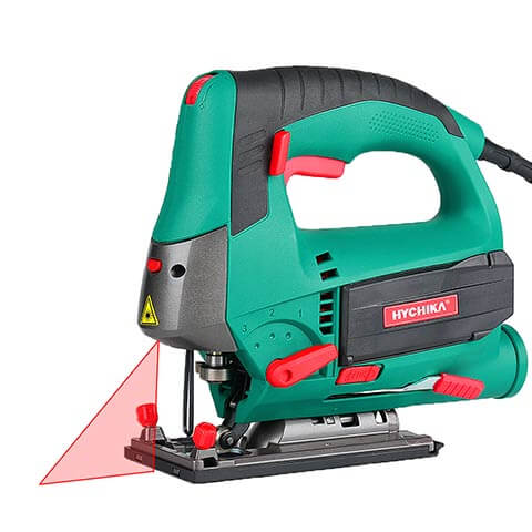 Goodsmann 18V Cordless Lithium-Ion Jig Saw Machine Corded-Electric Cutter Wood Metal with Powerful 1
