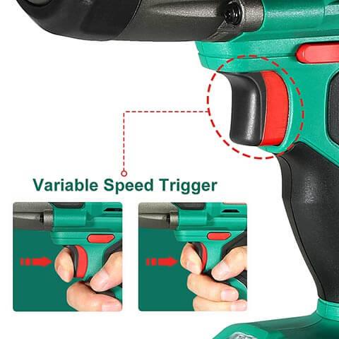 Cordless Impact Wrenches with 3PCS Sockets 2000RPM 350Nm 18V/20V (EU/UK) - HYCHIKA