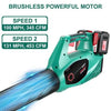 Cordless Brushless Electric Leaf Blower 22500RPM 40V/36V (US/EU) - HYCHIKA