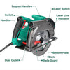 Circular Saw 1500W 4700RPM (EU/UK) -  dismantling diagram