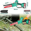 Mini Handheld Electric Chainsaw 20V 8-inch - each part